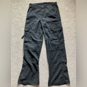 Black cargo pants